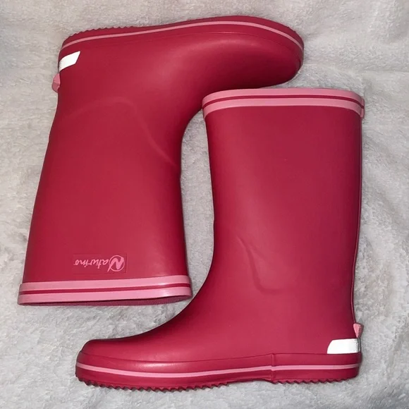 NWT NATURINO RAIN BOOT Wellies in Fuchsia - Picture 10 of 13